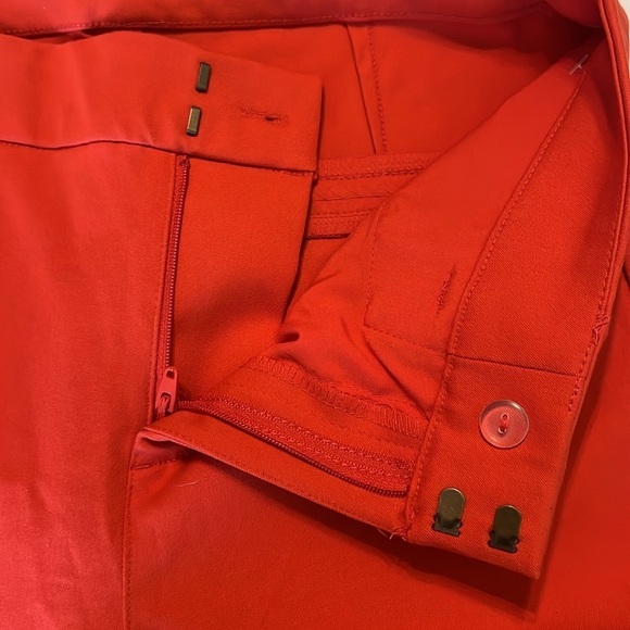 NWT Old Navy Auburn Red High-Waisted Pixie Skinny Pants Size 6 - Picture 7 of 13